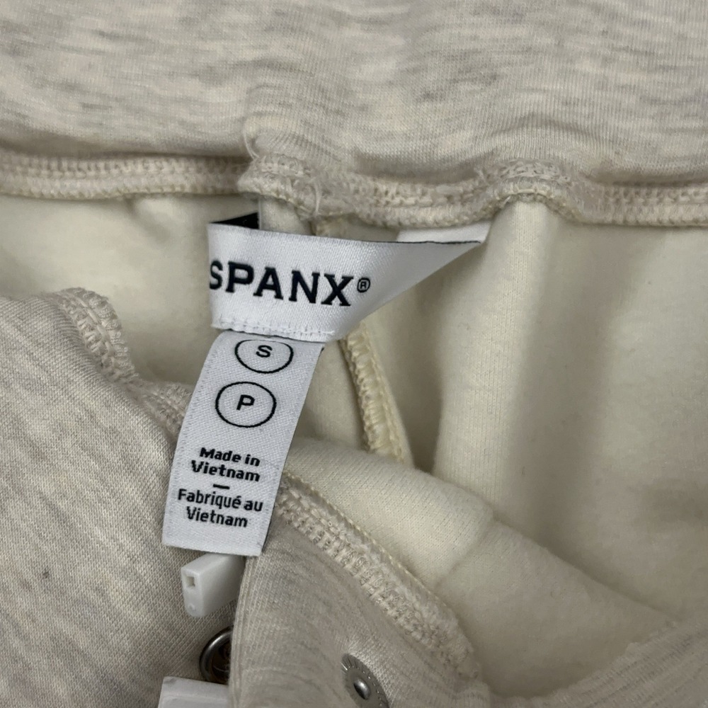 NEW SPANX AirEssentials Brushed Jogger in Heather Cream Womens Small Soft 50888R - Picture 4 of 11